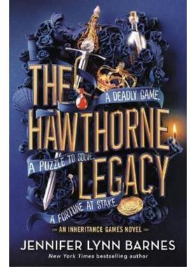 现货 The Hawthorne Legacy (The Inheritance Games #2) 霍桑遗产 遗产游戏2 JENNIFER BARNES詹妮弗·巴恩斯 悬疑 英文原版