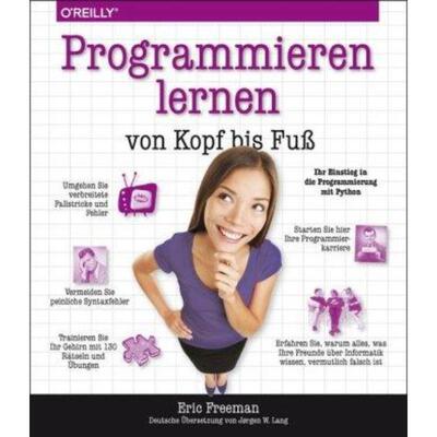 预订不退不换德语 Programmieren lernen von Kopf bis Fuß:Ihr Einstieg in die Programmierung