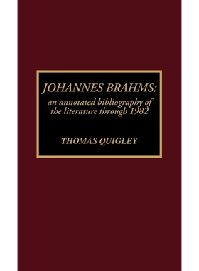 按需印刷不退不换Johannes Brahms[9780810821965]