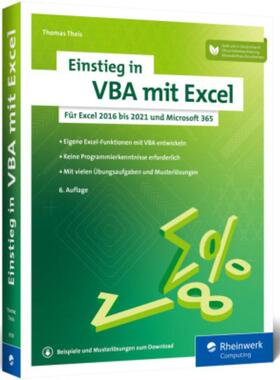 预订【德语】 Einstieg in VBA mit Excel:Makro-Programmierung für Excel 2013 bis 2021 und Microsof