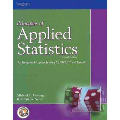 预订Principles of Applied Statistics:An Integrated Approach using MINITAB (TM) and Excel