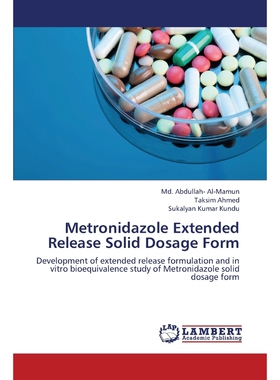 按需印刷Metronidazole Extended Release Solid Dosage Form[9783659355899]