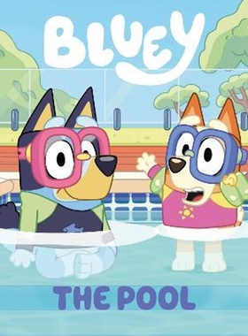 预订不退不换Bluey: The Pool 蓝色小狗系列 布鲁伊 儿童动画