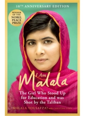现货 人物传记 I Am Malala 我是马拉拉 诺贝尔和平奖 英文版 进口原版 英语课外阅读书籍  纪念版平装
