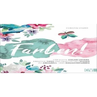 预订【德语】 Farben!:Für echte Color Lovers: Kreative Tipps und praktisches Wissen zu Aquarell-