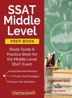 按需印刷SSAT Middle Level Prep Book[9781628454864]
