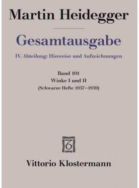 预订【德语】 Winke I und II:Schwarze Hefte 1957-1959