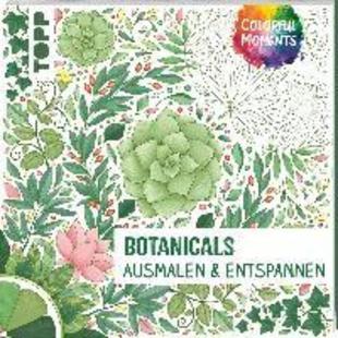 Moments Colorful Botanicals Ausmalen entspannen 预订 und 德语