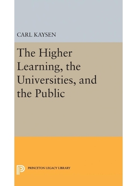 按需印刷The Higher Learning, the Universities, and the Public[9780691648859]