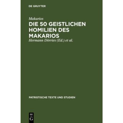 按需印刷DEG Die 50 geistlichen Homilien des Makarios[9783110052671]