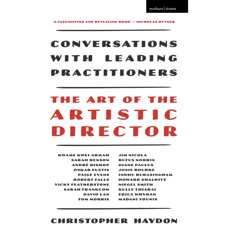 按需印刷不退不换The Art of the Artistic Director[9781350016927]