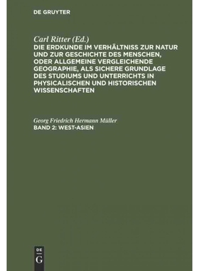 按需印刷DEG West Asien[9783111056555]