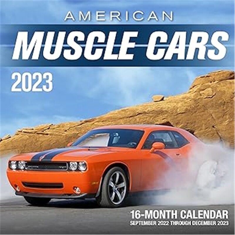 2023年美国肌肉车 American Muscle Cars 2023 英文原版 上海外文书店