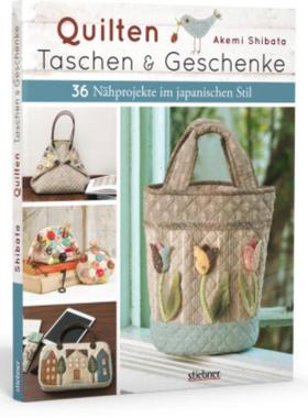 预订【德语】 Quilten - Taschen & Geschenke:36 Nähprojekte im japanischen Stil