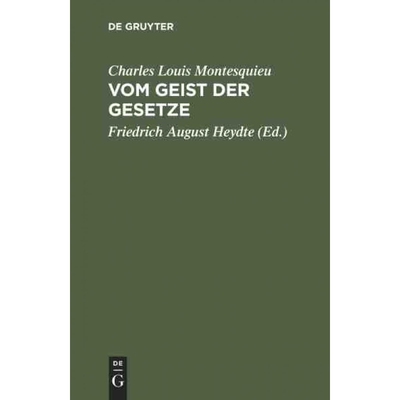 按需印刷DEG Vom Geist der Gesetze[9783111168777]