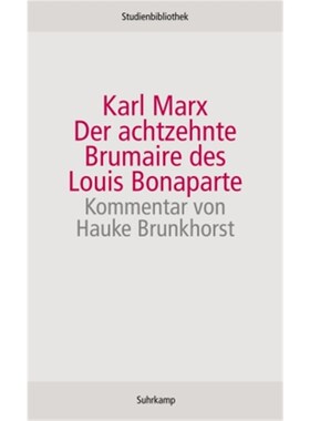 预订【德语】Der achtzehnte Brumaire des Louis Bonaparte: