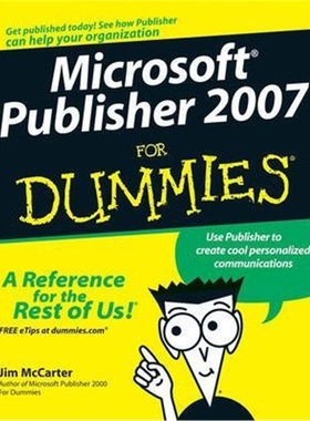 预订不退不换Microsoft Office Publisher 2007 For Dummies