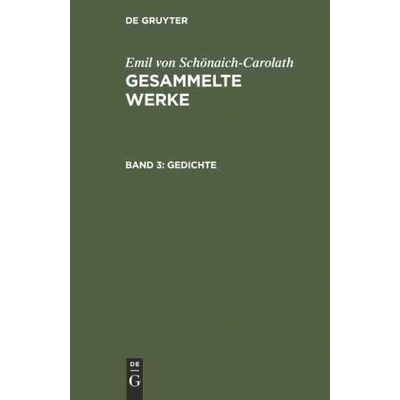 按需印刷DEG Gedichte[9783111079721]