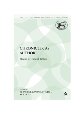 按需印刷不退不换The Chronicler as Author[9780567046628]