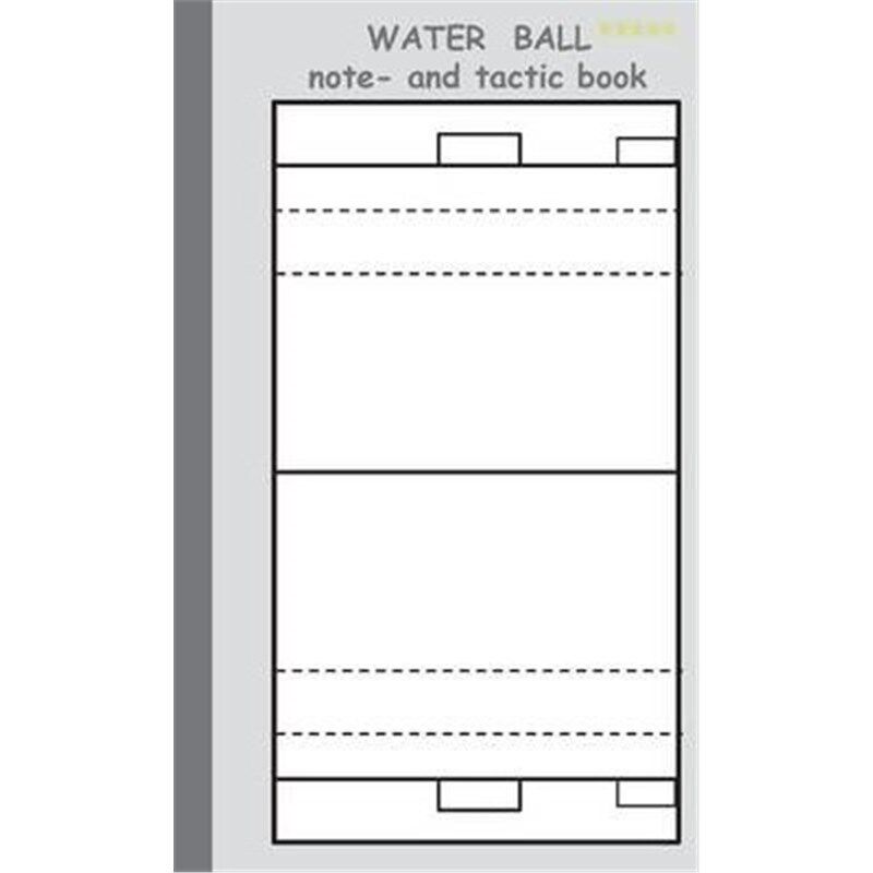 预订不退不换Water Polo 2 in 1 Tacticboard and Training Workbook:Tactics/strategies/drills for trainer/coaches, notebook,