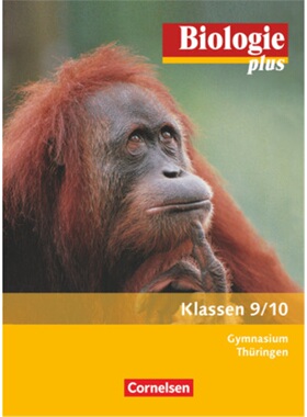 预订不退不换德语 Biologie plus - Gymnasium Thüringen - 9./10. Schuljahr[9783060112654]