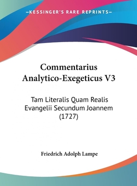 按需印刷Commentarius Analytico-Exegeticus V3[9781104636036]