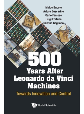 按需印刷不退不换500 Years After Leonardo da Vinci Machines[9789811212451]