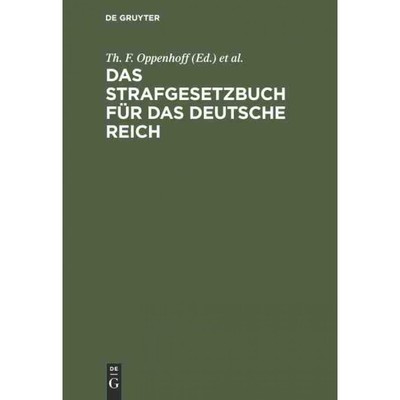 按需印刷DEG Das Strafgesetzbuch für das Deutsche Reich[9783111144481]