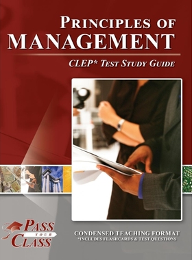 按需印刷Principles of Management CLEP Test Study Guide[9781614337195]