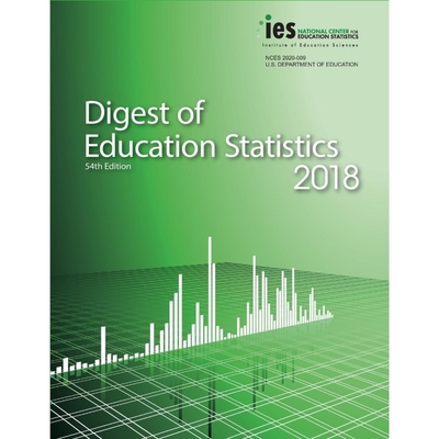 按需印刷Digest of Education Statistics 2018[9781598049374]