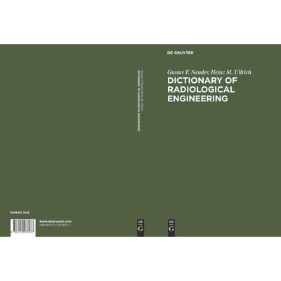按需印刷不退不换DGYT Dictionary of radiological engineering[9783110078077]