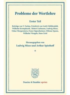 预订【德语】 Probleme der Wertlehre.:Erster Teil. (Sch