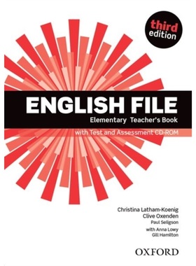 预订English File third edition: Elementary: Teacher's Book with Test and Assessment [9780194598743]