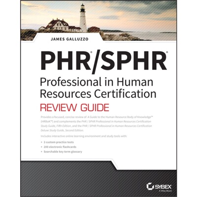 预订PHR and SPHR Professional in Human Resources Certification Complete Review Guide[9781119426684]