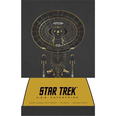 预订不退不换Star Trek Hardcover Ruled Journal:U.S.S. Enterprise