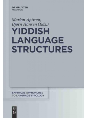 按需印刷不退不换DGYT Yiddish Language Structures[9783110339345]