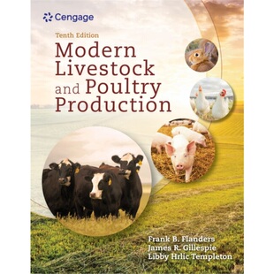 Poultry Production 9780357543733 Livestock Edition Student 预订Modern 10th