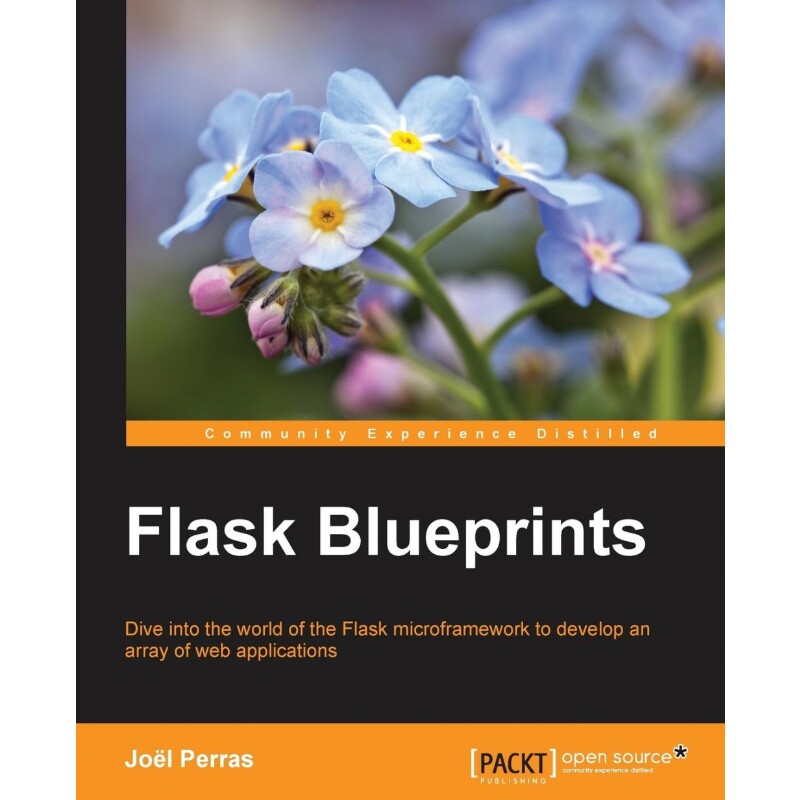 按需印刷不退不换Flask Blueprints[9781784394783]