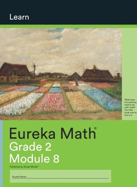 预订Eureka Math Grade 2 Learn Workbook #4 (Module 8)
