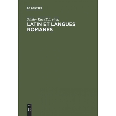 按需印刷不退不换DEG Latin et langues romanes[9783484505087]