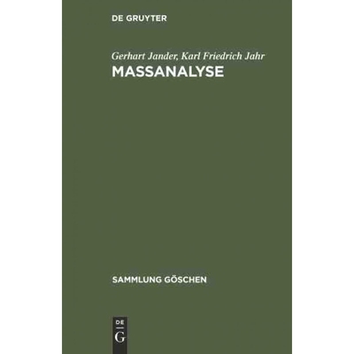 按需印刷【德语】Ma?analyse:Theorie und Praxis der klassischen und der elektrochemischen Titrier[9783111017839]