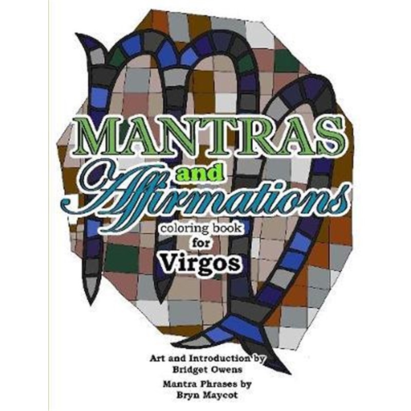 按需印刷Mantras and Affirmations Coloring Book for Virgos[9781387970056]