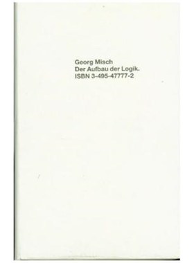 预订【德语】Der Aufbau der Logik auf dem Boden der Philosophie des Lebens:Göttinger Vorlesu