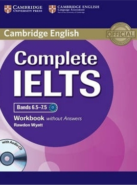 预订Complete IELTS Bands 6.5-7.5 Workbook without Answers with Audio CD