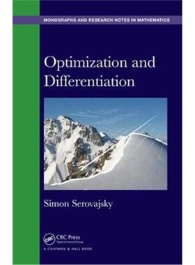 按需印刷不退不换Optimization and Differentiation[9781498750936]