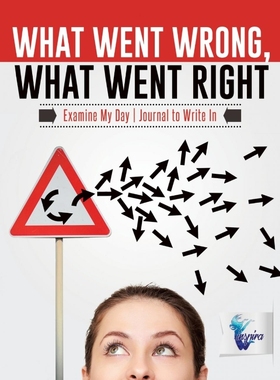 按需印刷What Went Wrong, What Went Right | Examine My Day | Journal to Write In[9781645212096]