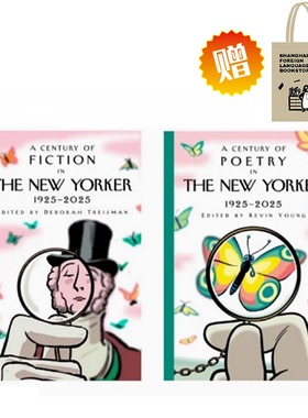 预售【60天到货】纽约客 100周年纪念特辑套装  送企鹅联名帆布袋 A Century of Poetry  in the New Yorker