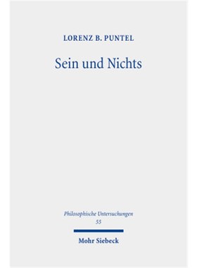 预订【德语】Sein und Nichts:Das ursprüngliche Thema der Philosophie