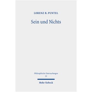 und Nichts der 德语 Philosophie Thema Sein ursprüngliche 预订 Das