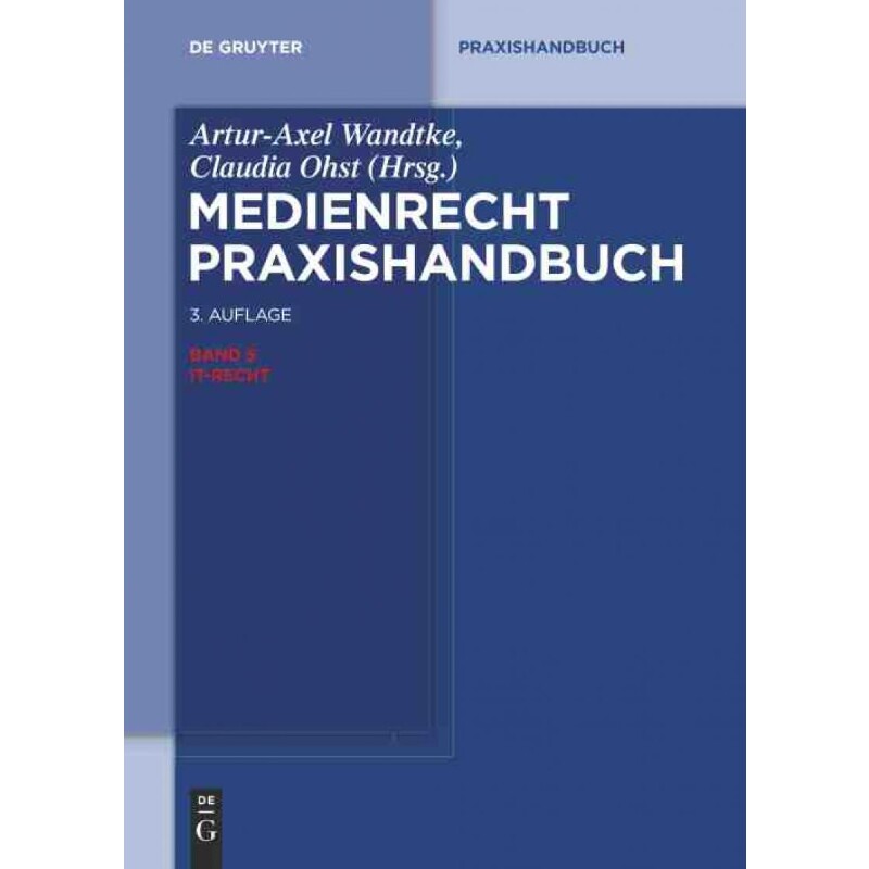 按需印刷不退不换DEG IT Recht[9783110313994]